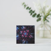 Carte De Rendez-vous Abstract fractal flower design. (Debout devant)