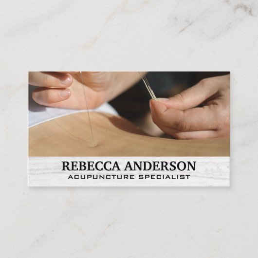 Carte De Rendez-vous Acupuncture Précédente Session | Médecine holistiq (Devant)