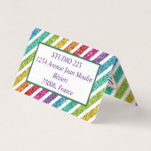 Carte de rendez-vous + Affaires pliées - Parties s (Dos)