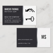 Carte De Rendez-vous Agent immobilier (Devant / Derrière)