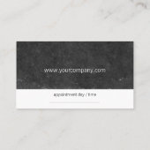 Carte De Rendez-vous Agent immobilier / Nomination (Dos)