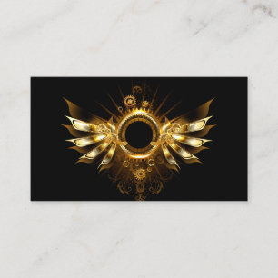 Carte De Rendez-vous Ailes de Steampunk