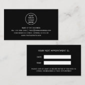 Carte De Rendez-vous Ajouter un logo Entreprise Professionnelle Entrepr (Devant / Derrière)