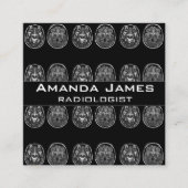 Carte De Rendez-vous Analyse Mri du cerveau (Devant)