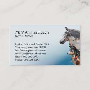 Carte De Rendez-vous Animal vet appointment