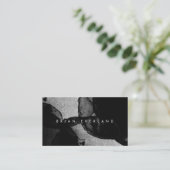 Carte De Rendez-vous Application de contact de profil artiste d'aquarel (Debout devant)