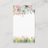 Carte De Rendez-vous Aquarelle Chat Mobile Animateur (Dos)