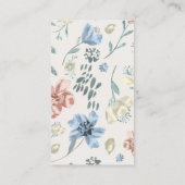 Carte De Rendez-vous Aquarelle Mobile Animateur (Dos)