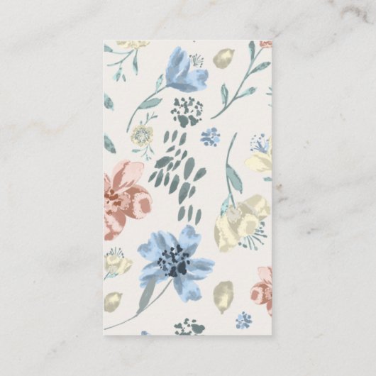 Carte De Rendez-vous Aquarelle Mobile Animateur (Dos)