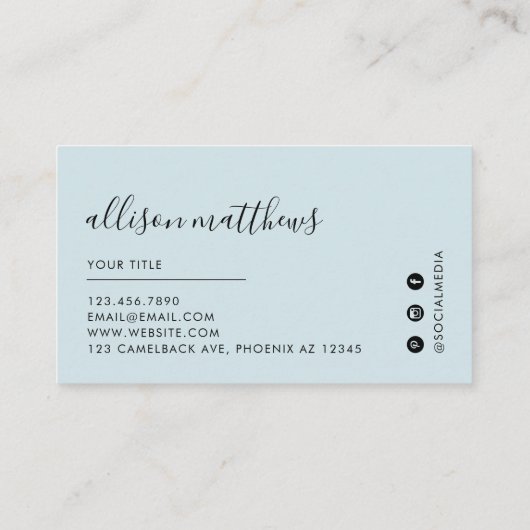 Carte De Rendez-vous Arrière - plan en marbre noir gris glacé (Dos)