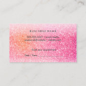 Carte De Rendez-vous Artiste de maquillage (Dos)