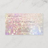 Carte De Rendez-vous Artiste de maquillage professionnel Eyelash Studio (Dos)