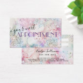 Carte de rendez-vous avec l'aquarelle de parties s (Bureau)