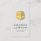 Carte De Rendez-vous Balance de la Justice | Avocat (Devant)
