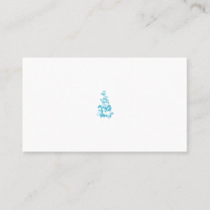 Carte De Rendez-vous Ball Blue, Medium Turquoise design décoratif
