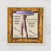 Carte De Rendez-vous Ballet Dance Wood (Devant)
