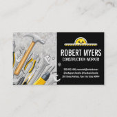 Carte De Rendez-vous Bâtiment | Outils de réparation | Construction (Devant)