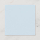 Carte De Rendez-vous Beau chat aux yeux bleus (Dos)