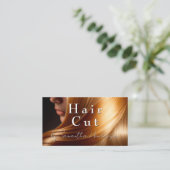 Carte De Rendez-vous Belles femmes cheveux | Salon (Debout devant)