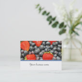 Carte de rendez-vous Berries (Debout devant)
