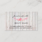 Carte De Rendez-vous Boho à l'air simple rouillé roses (Devant)