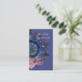 Carte De Rendez-vous Boho Nebula Bloom | Conception de Mandala (Debout devant)