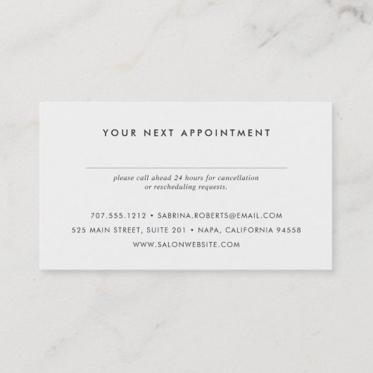 Carte de rendez-vous Bokeh Champagne Rose (Dos)