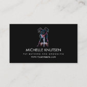 Carte de rendez-vous branchée pour animaux de comp (Devant)