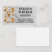 Carte De Rendez-vous Brasserie (Devant / Derrière)