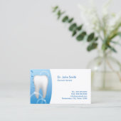 Carte De Rendez-vous Bureau dentaire Dentiste Soins dentaires (Debout devant)