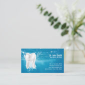 Carte De Rendez-vous Bureau dentaire Dents propres Dentiste Nomination (Debout devant)