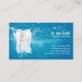 Carte De Rendez-vous Bureau dentaire Dents propres Dentiste Nomination (Devant)