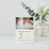 Carte de rendez-vous Cadaverine Beauty & Salon Spa (Debout devant)