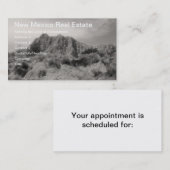 Carte De Rendez-vous Canyon du Nouveau-Mexique (Devant / Derrière)