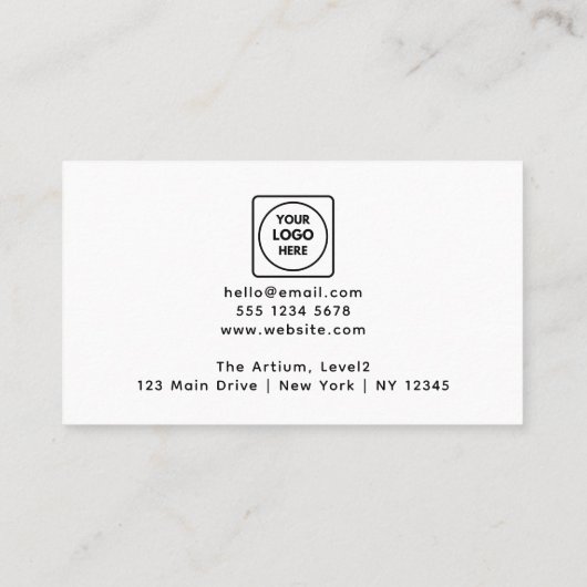 Carte De Rendez-vous C'est ce que vous savez | Conception de référence  (Dos)