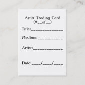 Carte De Rendez-vous Chèques-cadeau d'ATC (Dos)