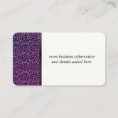 Carte De Rendez-vous Cheveux (Dos)