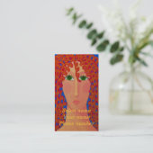 Carte De Rendez-vous Cheveux rouge curé (Debout devant)