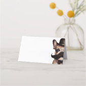 Carte De Rendez-vous Chien Groomer mignon Français Bulldog Folding (Dos)