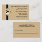 Carte De Rendez-vous Chien mignon dans la baignoire Animaux de compagni (Devant / Derrière)