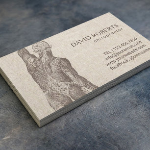 Carte De Rendez-vous Chiropractor Massage Therapy Elegant Appointment