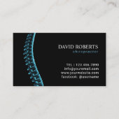 Carte De Rendez-vous Chiropratique Chiropraticien Xray Nomination de la (Devant)