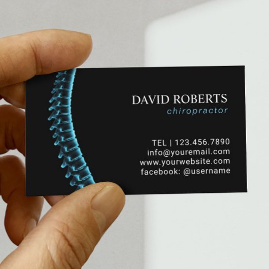 Carte De Rendez-vous Chiropratique Chiropraticien Xray Nomination de la