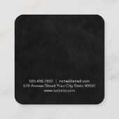 Carte De Rendez-vous Cisaillement moderne rustique beauté cheveux | Lis (Dos)