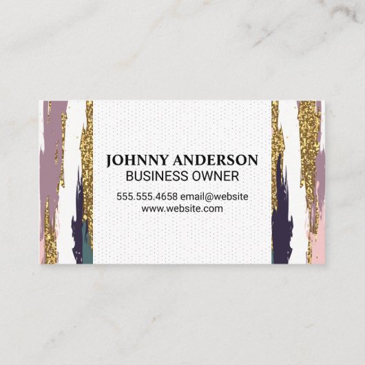 Carte De Rendez-vous Ciseaux | Style Boho Art Moderne (Dos)