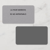 CARTE DE RENDEZ-VOUS CITA (Devant / Derrière)