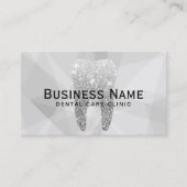 Carte De Rendez-vous Clinique de soins dentaires Abstraits pour dentist (Devant)