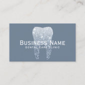 Carte De Rendez-vous Clinique dentaire Dentist Tooth Dusty Blue (Devant)