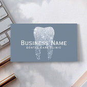 Carte De Rendez-vous Clinique dentaire Dentist Tooth Dusty Blue