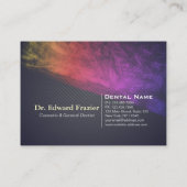 Carte De Rendez-vous Clinique dentaire professionnelle Rose Gold Tooth (Dos)